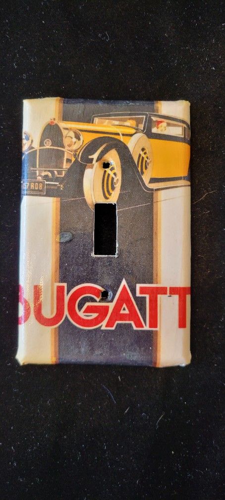 Bugatti Switch Plate (5' H × 3.25' W)