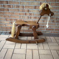 Wooden Rocking Horse