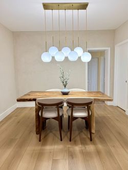 Wood Dining Table Set of 4/6 🪵✅