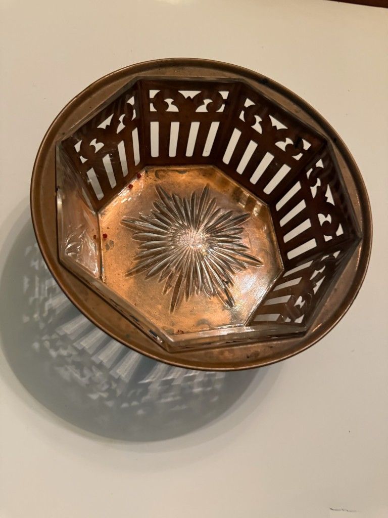 Brass Bowl 10"