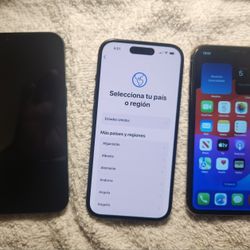 Iphone 15,14 & 11 Pro  ($350 For All)