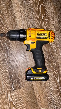 DeWalt 12V Max Cordless Drill with Battery