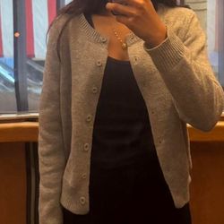 Grey Cardigan Size Small