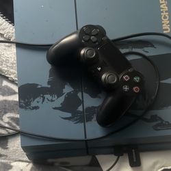 PS4 w/ controller