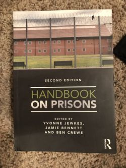 Handbook on prisons book