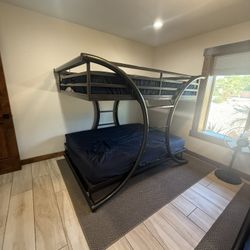 Price Drop**Full Over Full Bunk Beds - 3 Sets w/Mattresses