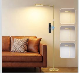 Gold  Modern LED Floor Lamp- BRAND NEW!