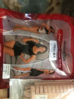 close Beauty products, clothes