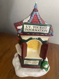 Department 56 Tour The Village – Tourist Information Stand (Snow Village)