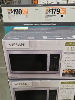 Stainless steel microwave