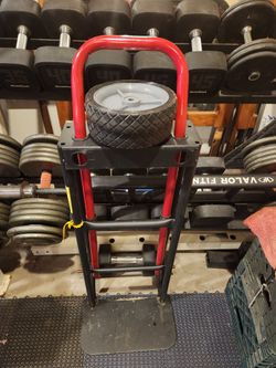 2 to 4 Wheel adjustable hand truck Dolly wheels need to be attached