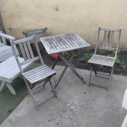 Teakwood Patio Set