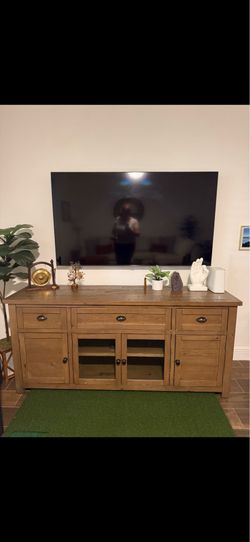 Media console or buffet table $200