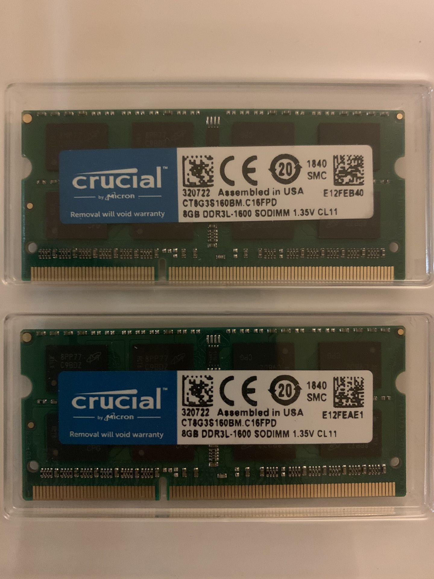 Crucial 16GB Memory Kit