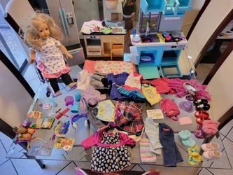 My American Girl Doll With Lots Of Extras