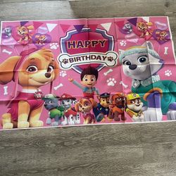 Paw Patrol Backdrop