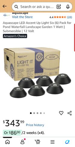 Aquascape Light It 6 Led Lights