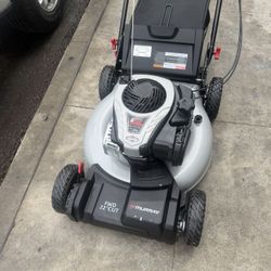 22 in. 140 cc Briggs & Stratton Walk Behind Gas Self-Propelled Lawn Mower with Front Wheel Drive and Bagger