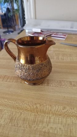 Antique Copper Creamer