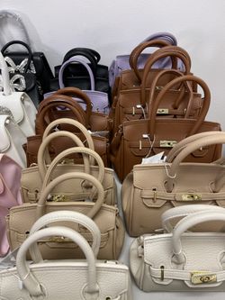 Medium Handbag With Gold Hardware 