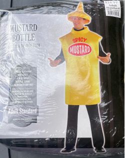 Mustard Bottle Costume