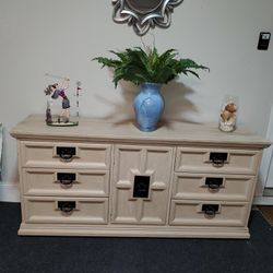 Painted Wood Dresser