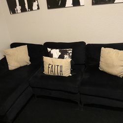 Black Sectional