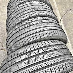 275-55R21🏁 Pirelli Tires Set En Excelente Condición 80%life