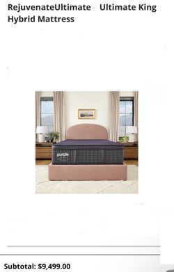 King Purple Rejuvenate Ultimate Mattress 