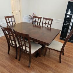 *** 6+ Seater Dining Table w/ 6 Chairs - $ 799 ***