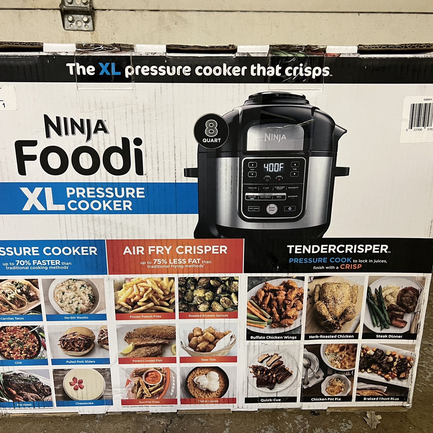 Ninja Foodi 12-in-1, 8 Quart XL Pressure Cooker Air Fryer Multicooker, –  UnitedSlickMart