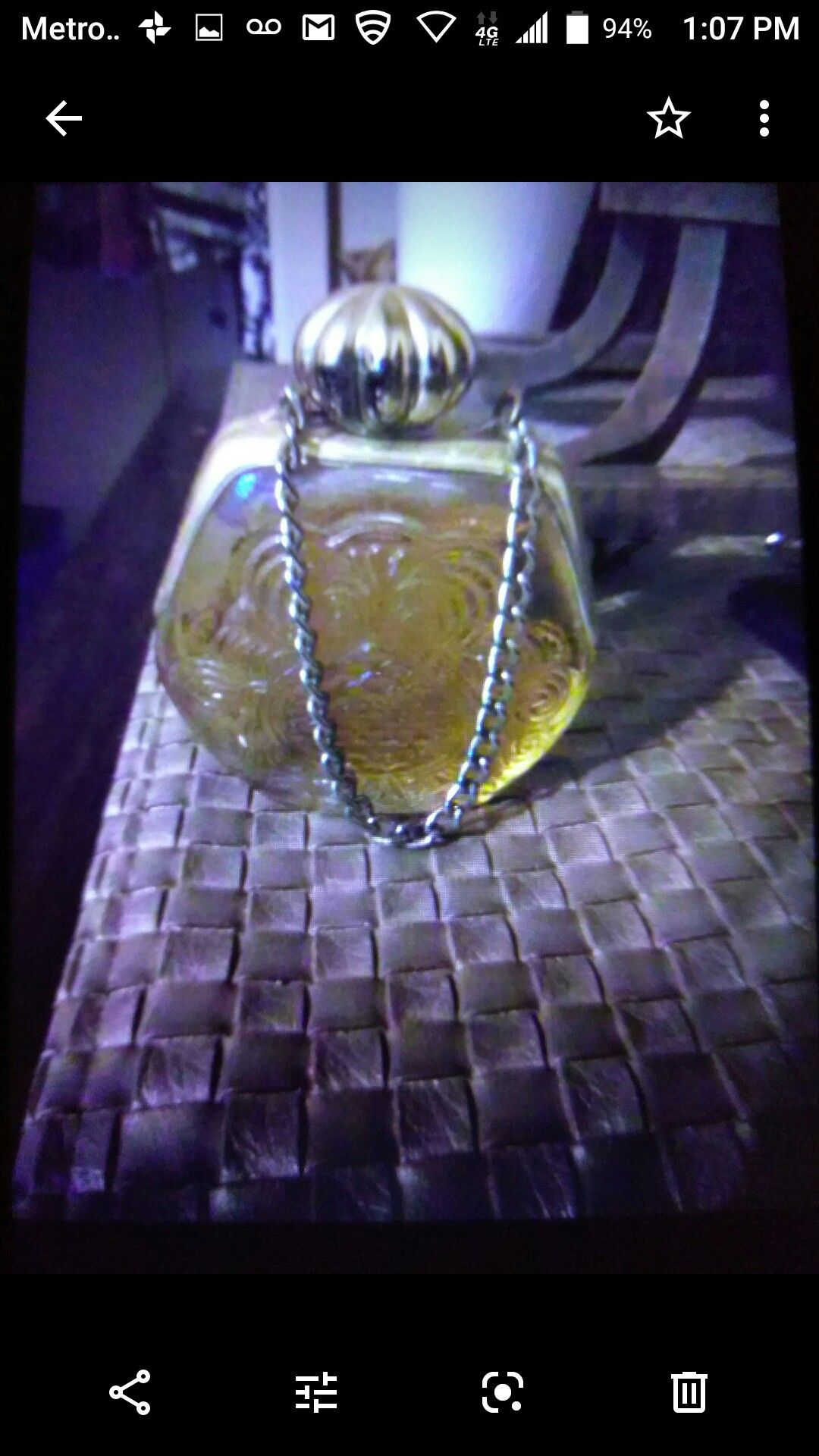 Avon vintage perfume in bottle