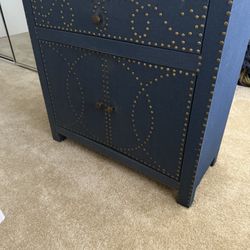 World market dresser / Accent Cabinet Boho Denim