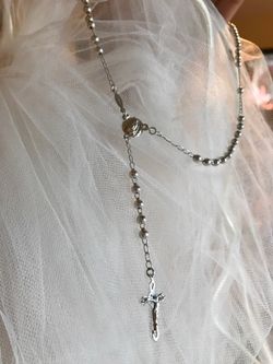 Rosario de plata