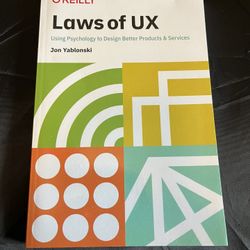 Laws Of UX Paperback Book