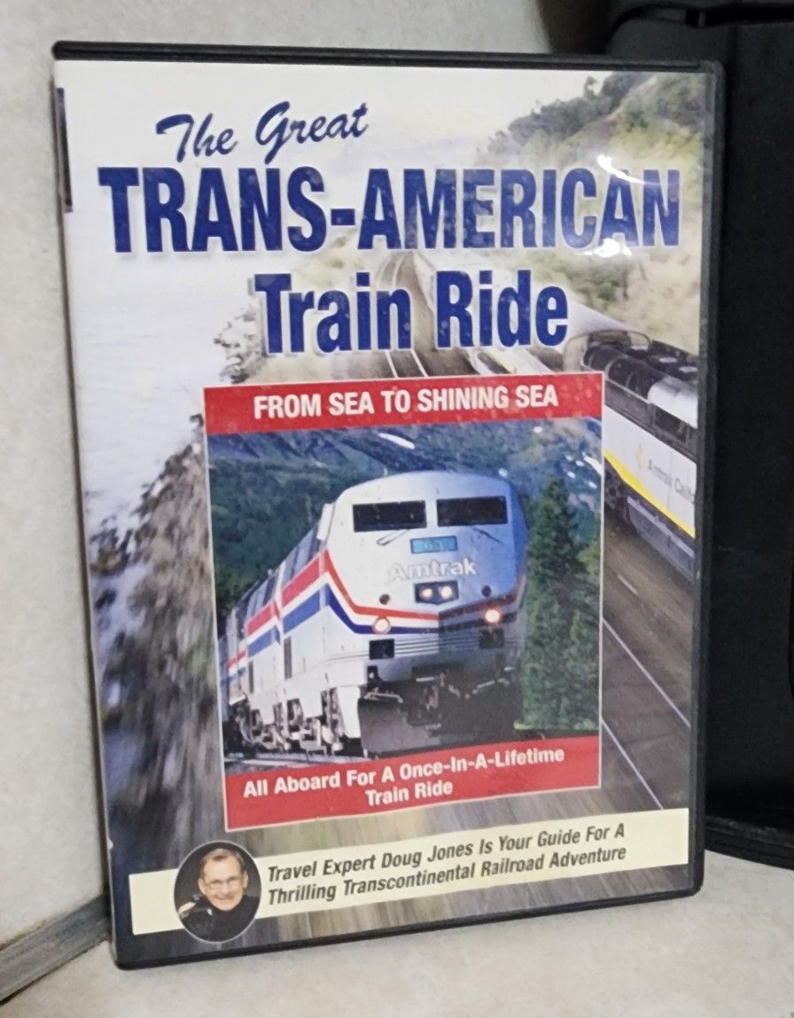 The Great Trans-American Train Ride Sea to Shining Sea Dvd