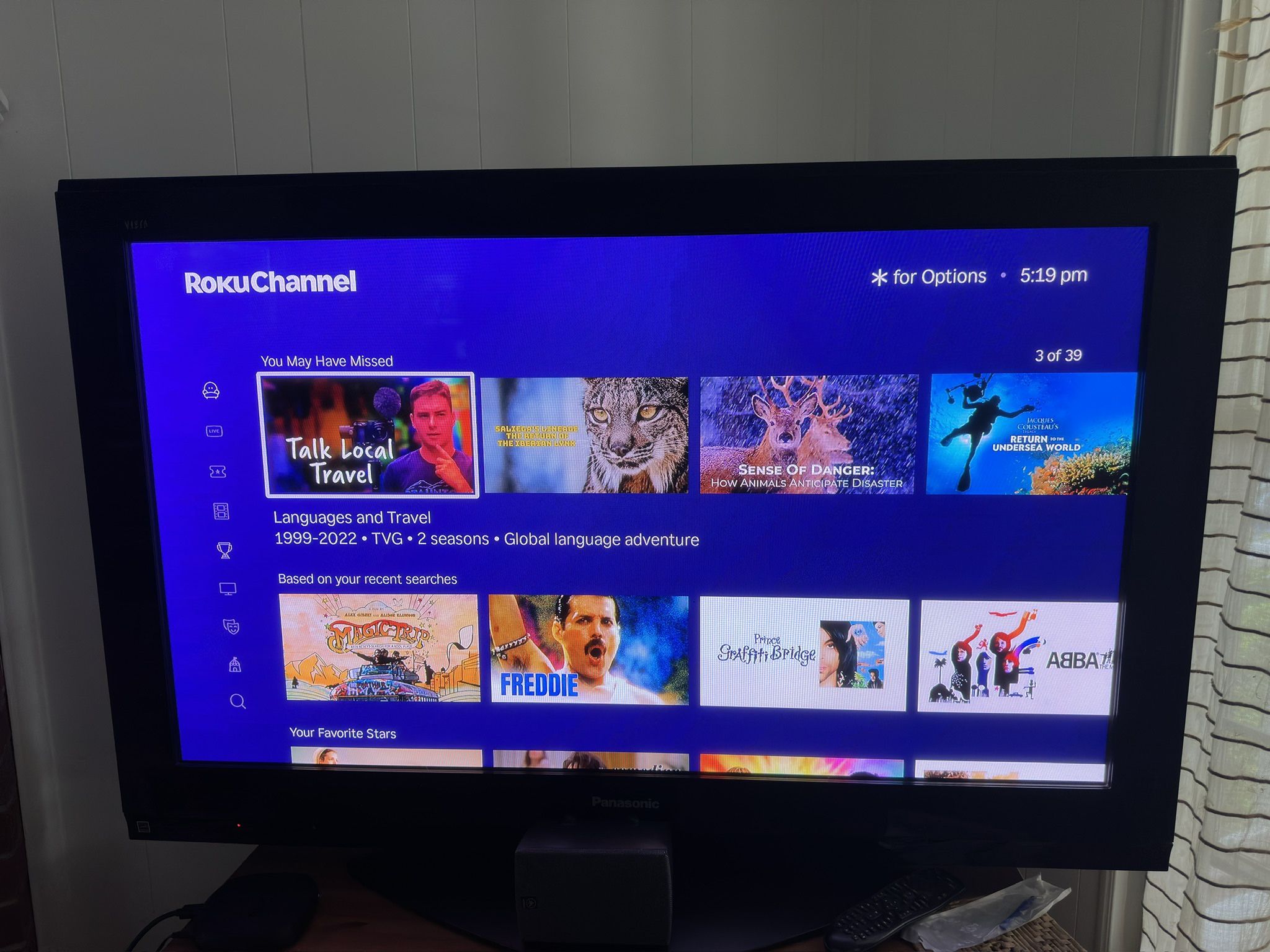 Panasonic 50” Plsma Tv