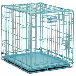 Visit the MidWest Homes for Pets Store Midwest Color iCrate Folding Dog Crate Blue