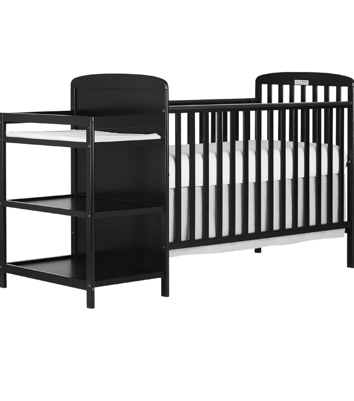 Dream On Me Anna in Full Size Crib and Changing Table