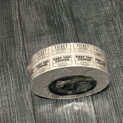 Ticket Roll,  2000 Tickets