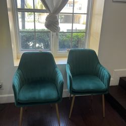 Forest Green Chairs