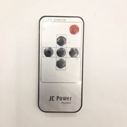 JC Power Audio LCD Remote Control for Car Headrest/Roof Monitor