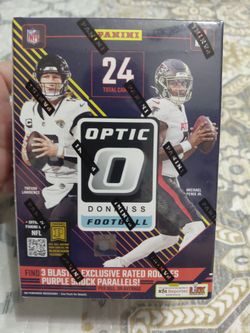2024 Panini Donruss Optic NFL Football Blaster Box $60