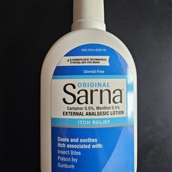 Sarna Anti Itch Lotion NEW SAVE $9 SAVE 54%