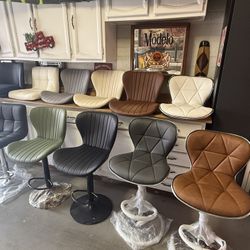 Huge selection of bar stools! Counter height or bar height From $35-$99 Each