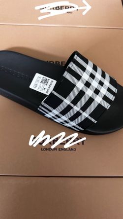 Burberry slides