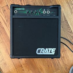 Crate Amplifier. 