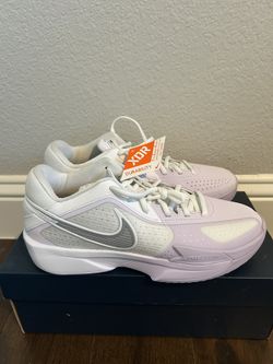 Nike GT Cut Cross Barely Grape Basketball Sneakers HF0218-100 Men's Size 9M
