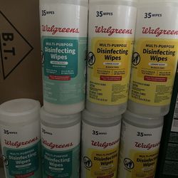 Walgreens Brand Disinfecting Wipes 