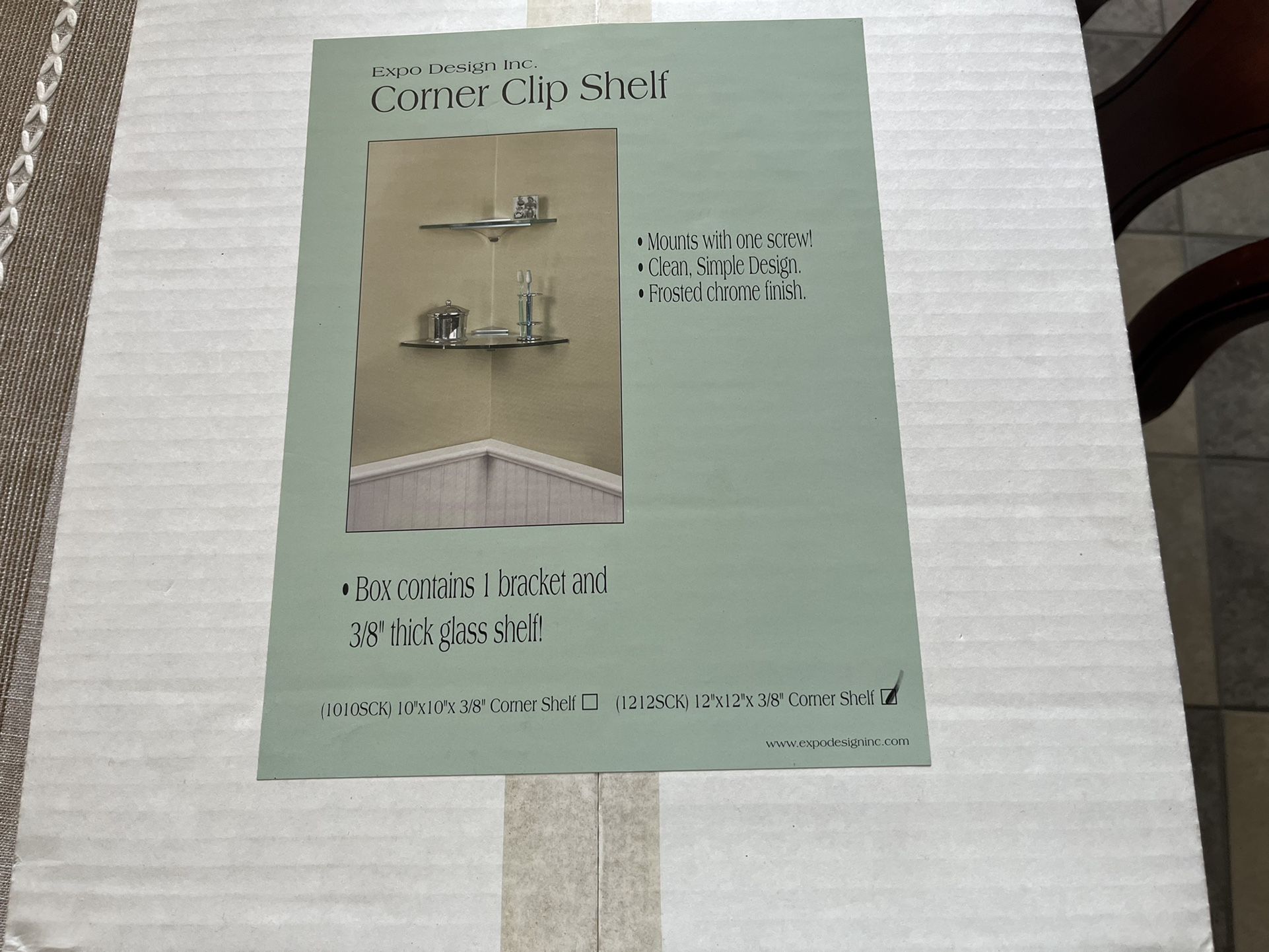 Corner Clip Shelf